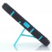 Samsung Galaxy S3 - 3 Piece Hard Plastic Silicone Hybrid Shock Proof Drop KickStand Protective Phone Cover Case - Black Blue